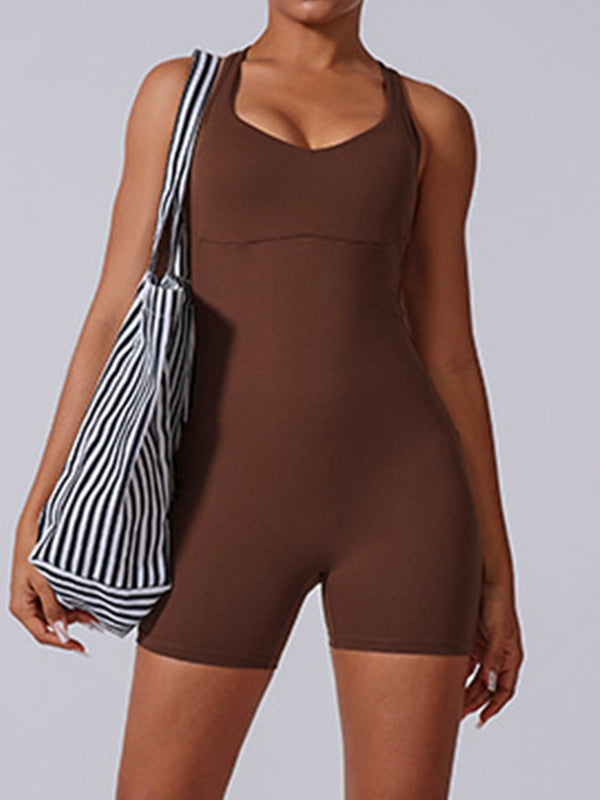 BUYCO Female Cross Back Romper