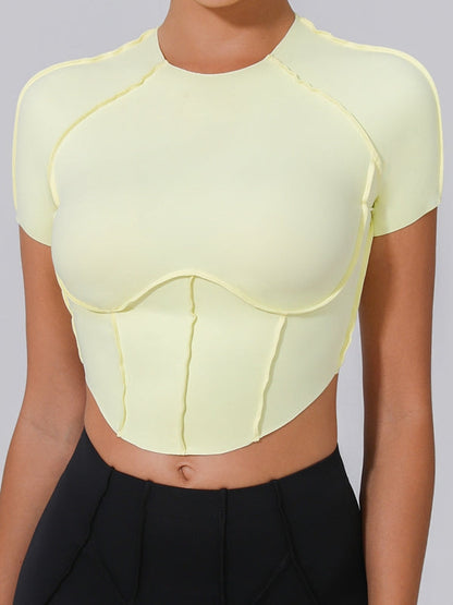 BUYCO Female Super “Future Interstellar” Stitch Performance Short Sleeves