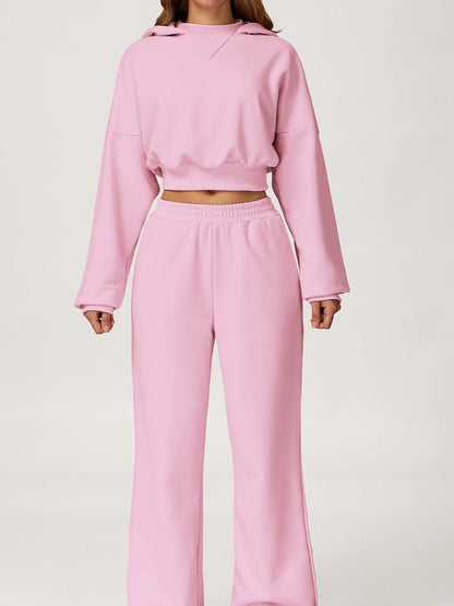 BUYCO Female Pocket Casual  With Hat Tracksuit