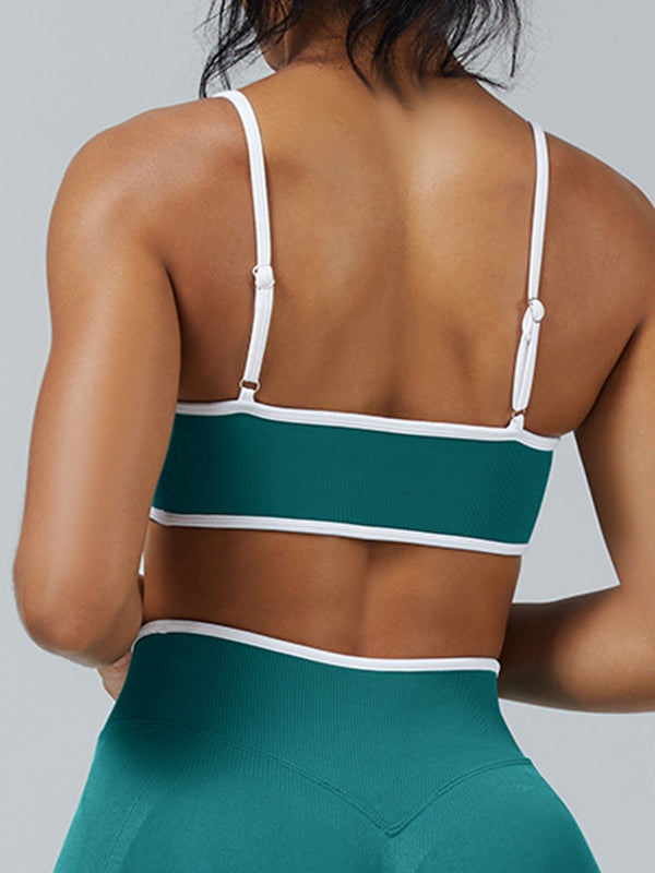 BUYCO Female Stripes Seamless High-rise Shorts