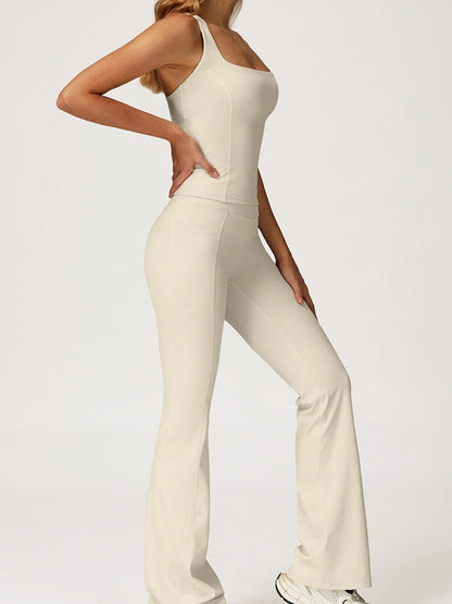 BUYCO Female V shape-waist Flare Tracksuit