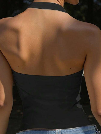 BUYCO Female Backless Halter Tank