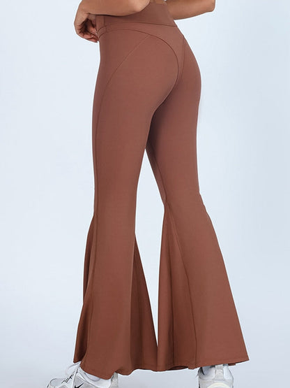 BUYCO Female Fitted Push-up Flare Leggings