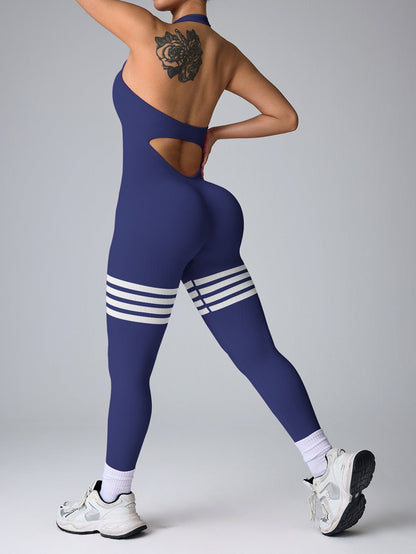 BUYCO Female Fitted Backless Jumpsuit