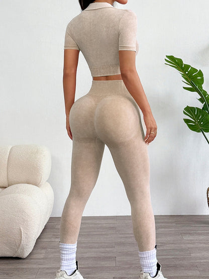 BUYCO Female Denim Seamless Tracksuit