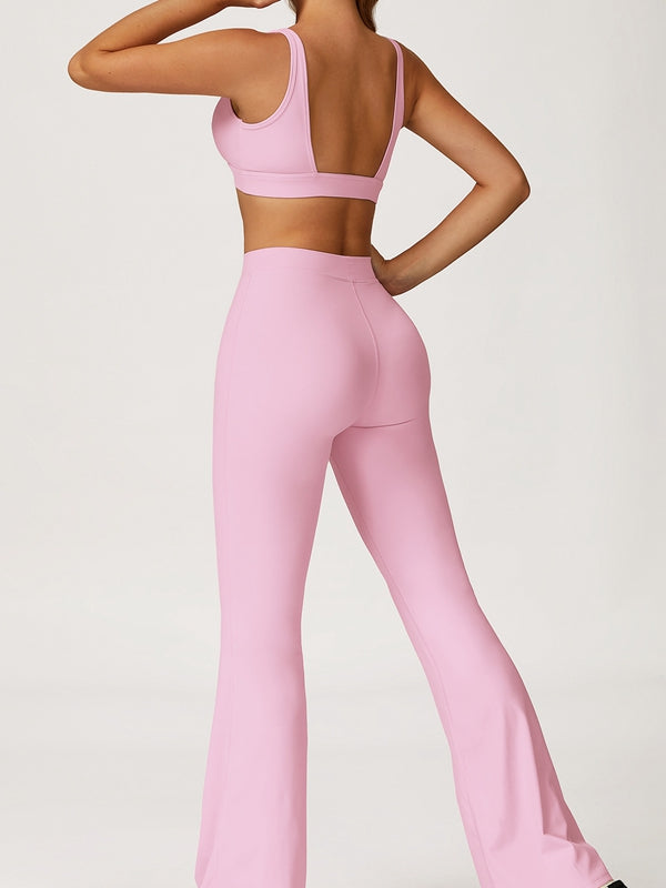 BUYCO Female Backless Flare Tracksuit