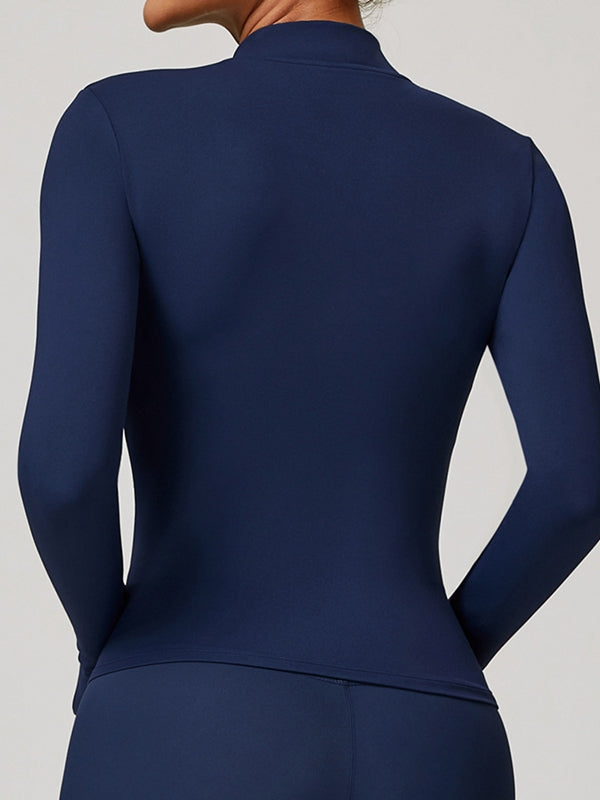 BUYCO Female Zipper Pocket Thumbhole Jacket