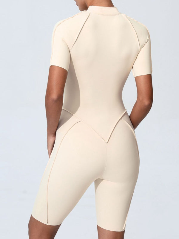 BUYCO Female Fitted Zipper Fit Romper