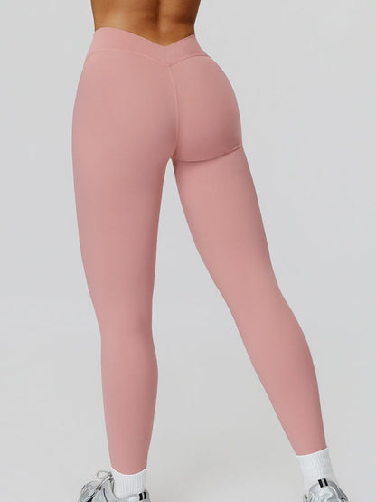BUYCO Female Deep V Back Yoga Leggings