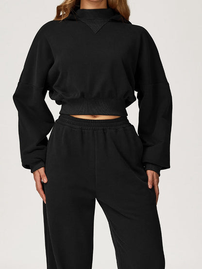 BUYCO Female Pocket Casual  With Hat Tracksuit