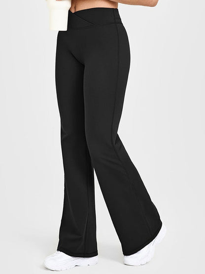 BUYCO Female V Shape Waist Flare Leggings