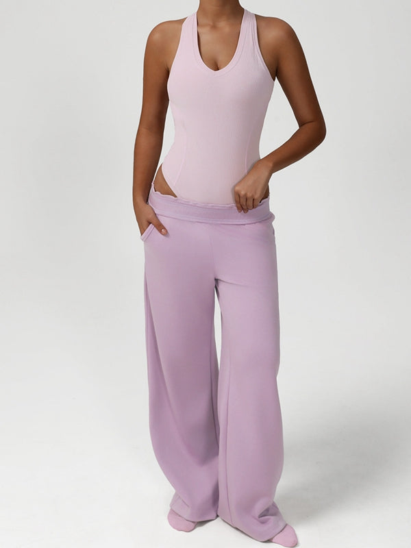 BUYCO Female Pocket Casual Cross Back Tracksuit