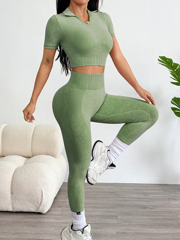BUYCO Female Denim Seamless Tracksuit