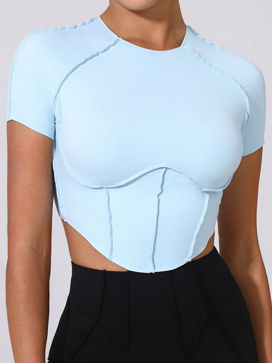 BUYCO Female Super “Future Interstellar” Stitch Performance Short Sleeves