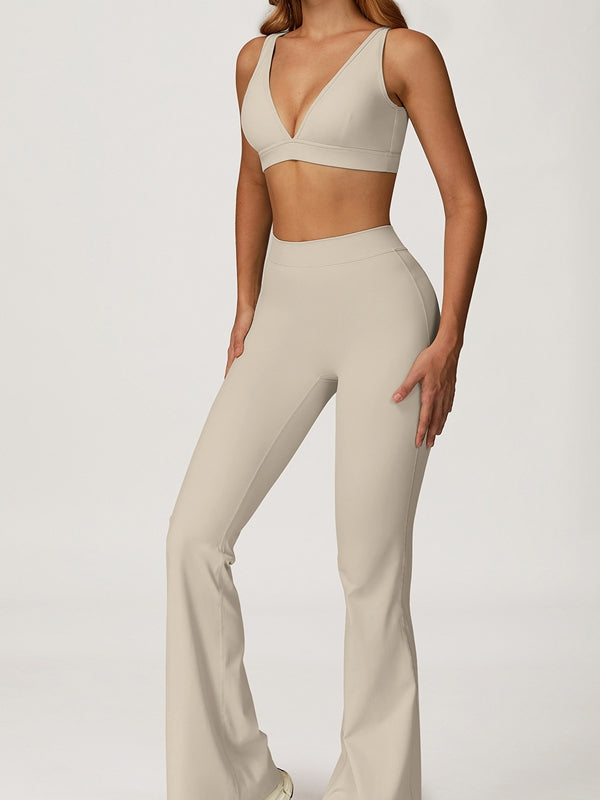 BUYCO Female Backless Flare Tracksuit