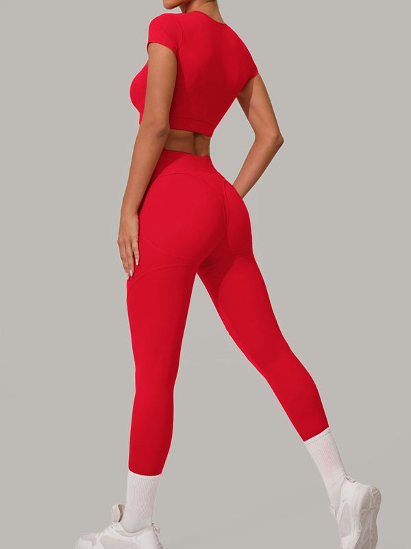 BUYCO Female Fitted Push-Up High-rise Tracksuit