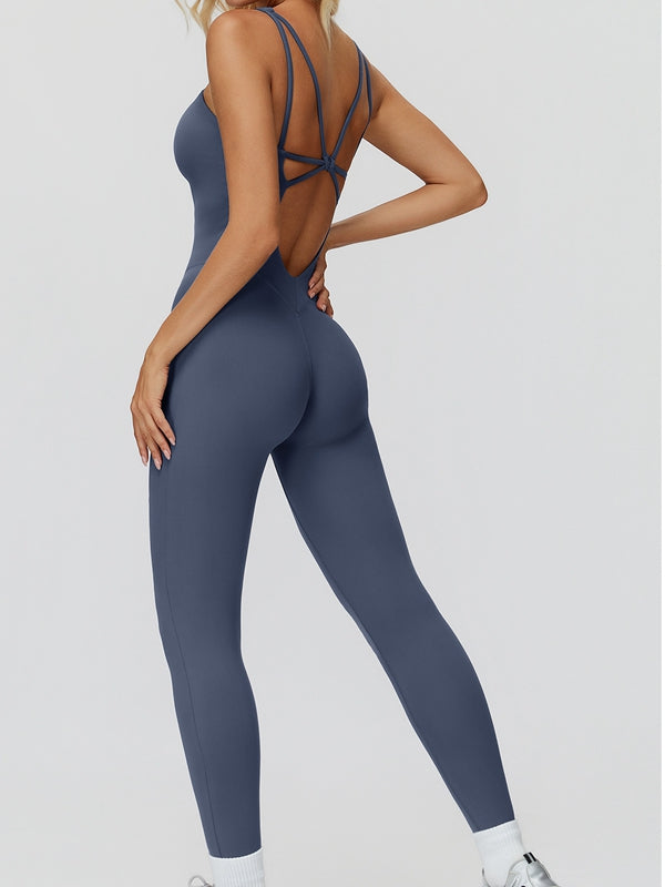 BUYCO Female Cross Back Jumpsuit
