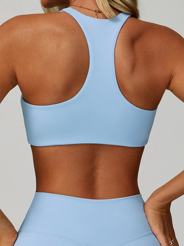 BUYCO Female Solid Color High-rise Shorts