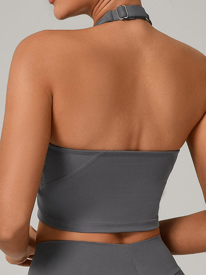BUYCO Female Halter Backless Tank