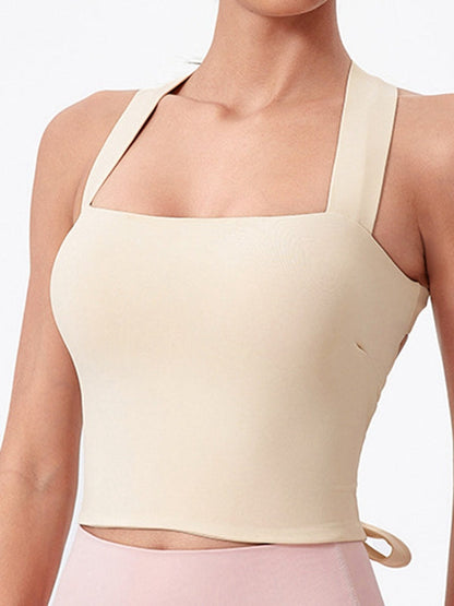 BUYCO Female Backless Bow-knot Tank