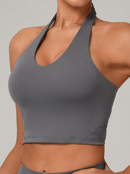 BUYCO Female Halter Backless Tank