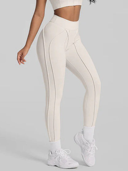 BUYCO Female Super Stylish&Fitted Stitch Performance Leggings