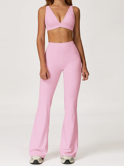 BUYCO Female Backless Flare Tracksuit