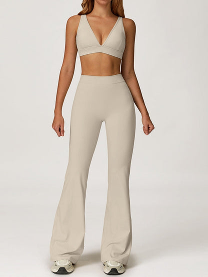 BUYCO Female Backless Flare Tracksuit