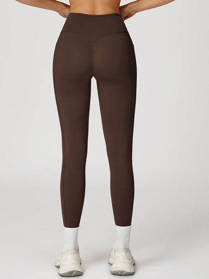 BUYCO Female V shape-waist Pocket Leggings