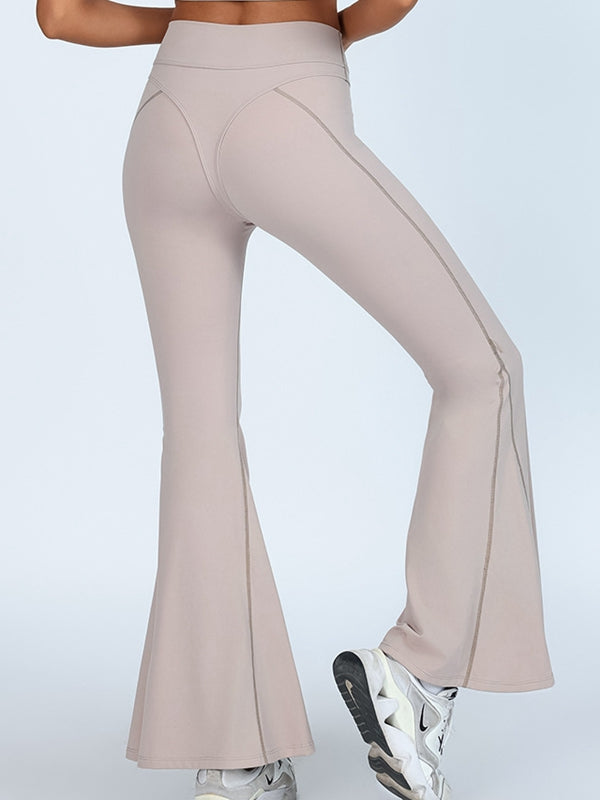 BUYCO Female Fitted Push-up Flare Leggings