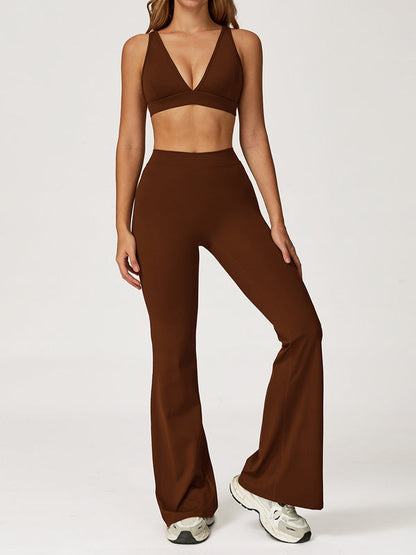 BUYCO Female Backless Flare Tracksuit