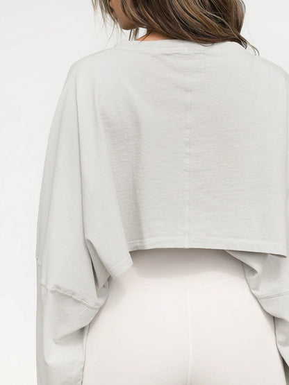 BUYCO Female Casual Cropped Hoodie