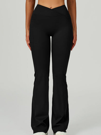 BUYCO Female V shape-waist Flare Leggings