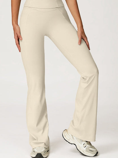 BUYCO Female V shape-waist Flare Leggings