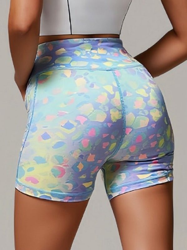 BUYCO Female Colorful Pattern Pocket Fit Shorts