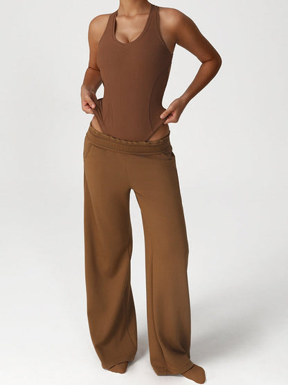 BUYCO Female Pocket Casual Cross Back Tracksuit