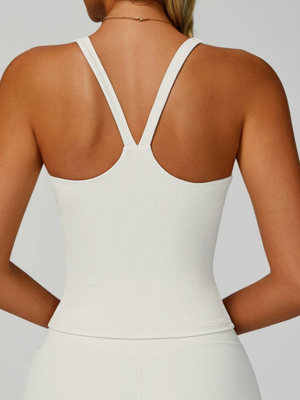 BUYCO Female Ribbed Backless Tank