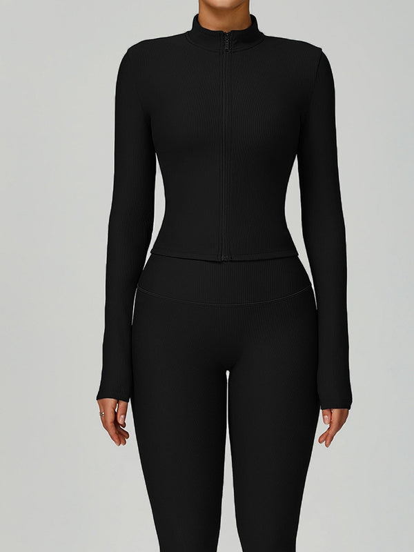 BUYCO Female Ribbed Short Traksuit