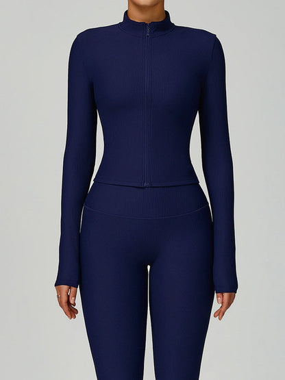 BUYCO Female Ribbed Short Traksuit