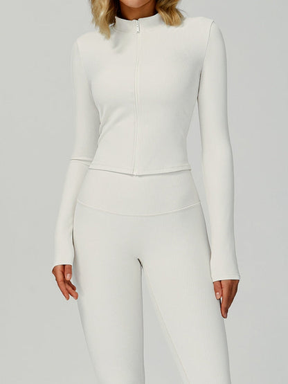 BUYCO Female Ribbed Short Traksuit