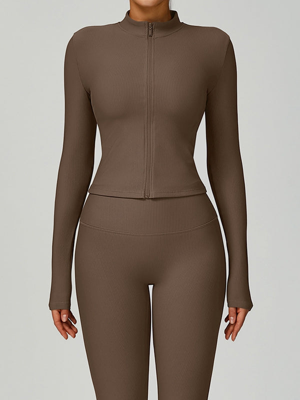 BUYCO Female Ribbed Short Traksuit
