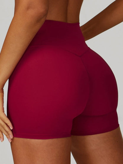 BUYCO Female Solid Color V Collar Sports Bras