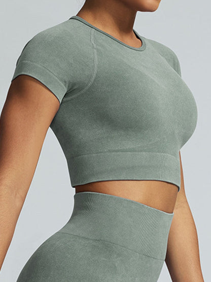 BUYCO Female Tie Dye High-rise Leggings