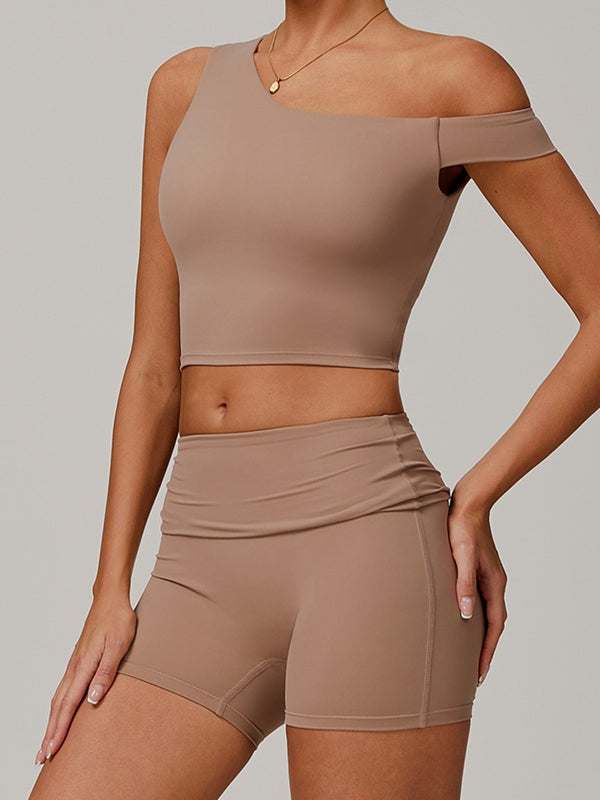 BUYCO Female Unique Cutout Short Tracksuit