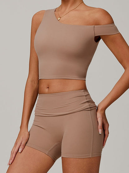 BUYCO Female Unique Cutout Short Tracksuit