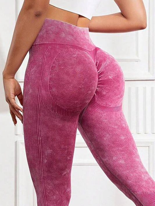 BUYCO Female Denim Ruched Back Leggings