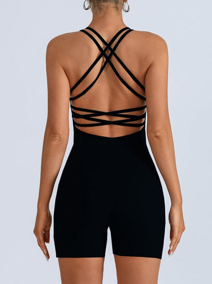 BUYCO Female Unique Cross Back Romper