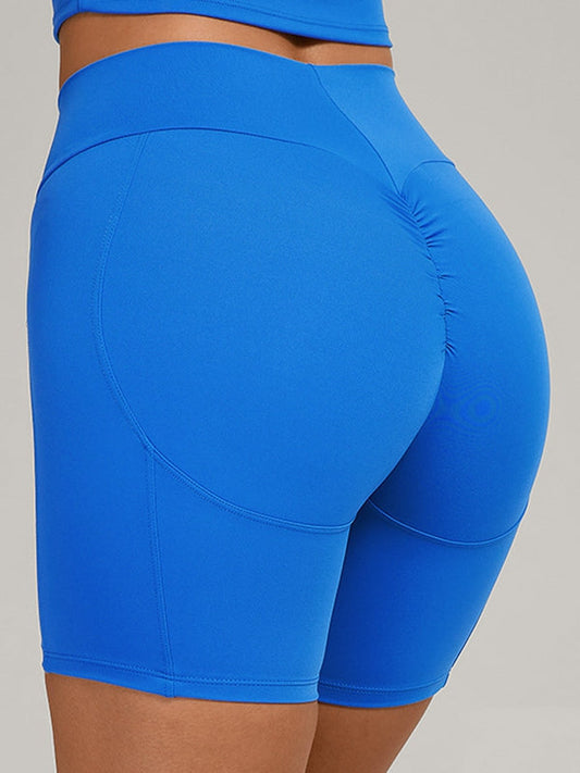 BUYCO Female Push Up Ruched Back Shorts