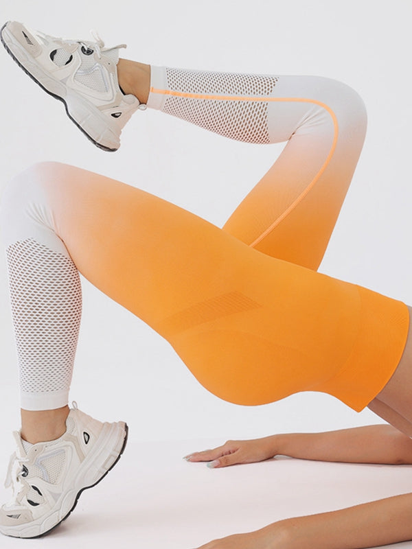 BUYCO Female Ombre Fishnet Modern Fit Leggings