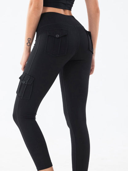 BUYCO Female Fleece Cargo Leggings